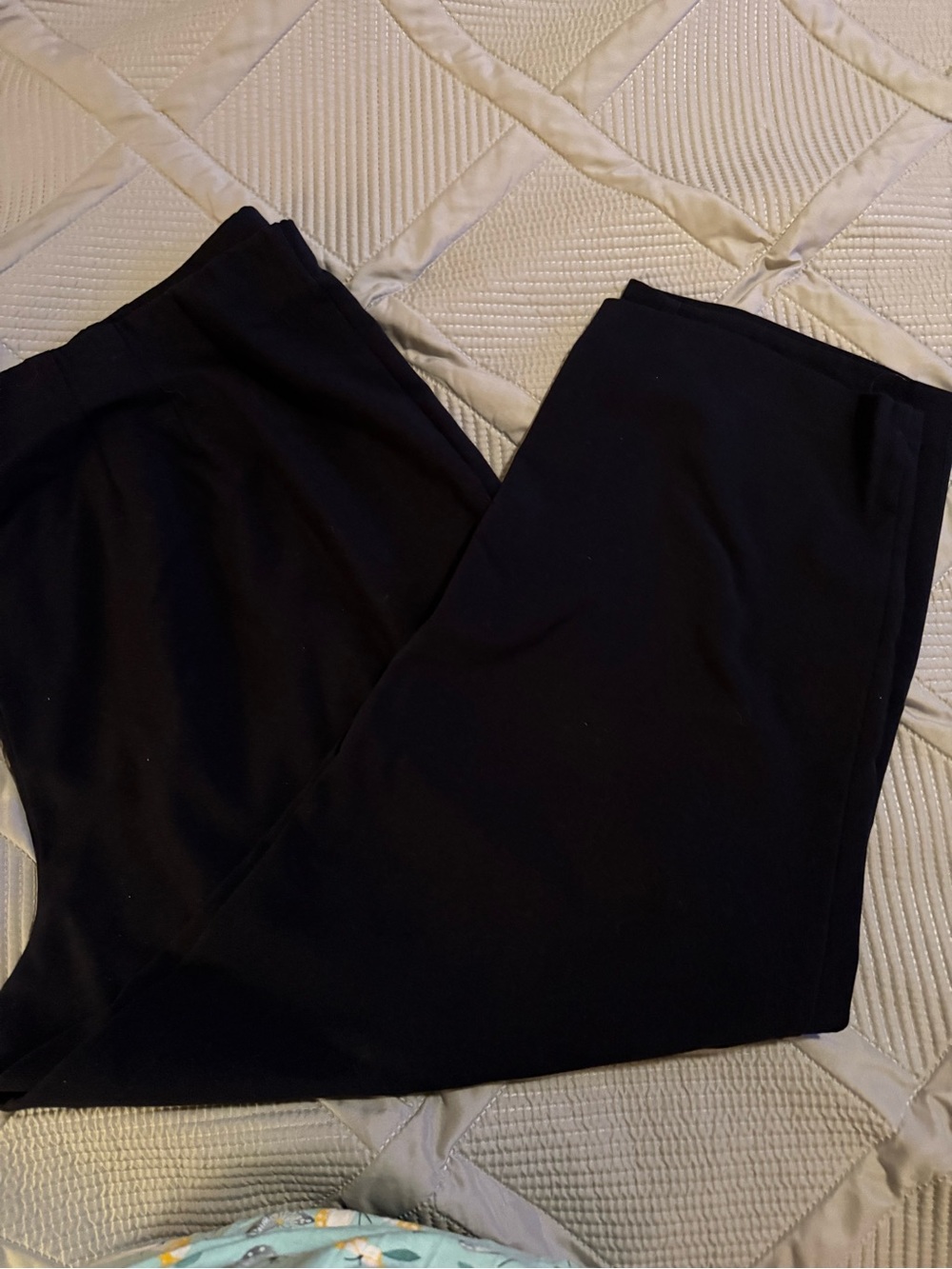 Studio Black Wide-Leg Trousers